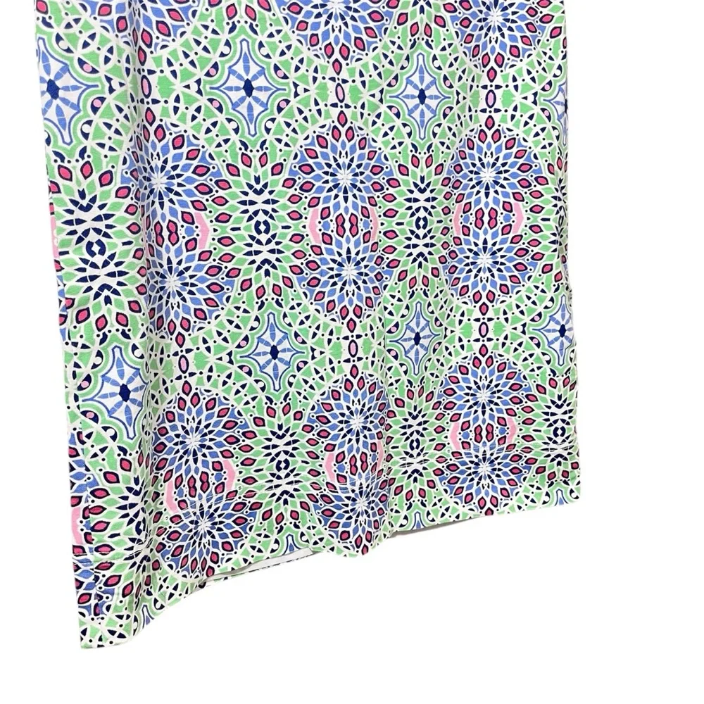 Talbots Colorful Mosaic Print Skirt Size 6 Lined Career Office Preppy